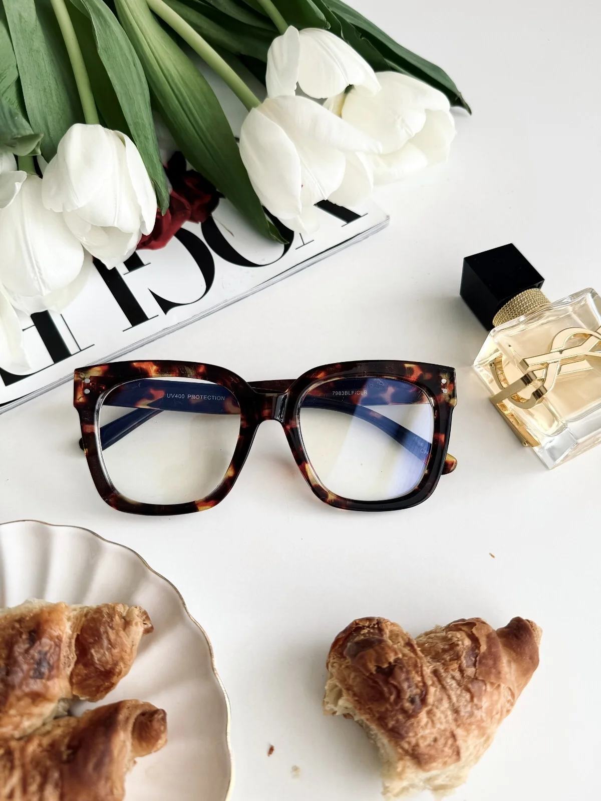 MISS PRETTY Women Eyeglasses CAT EYE CLEAR Shadz Glasses Oversized Blue Light XL