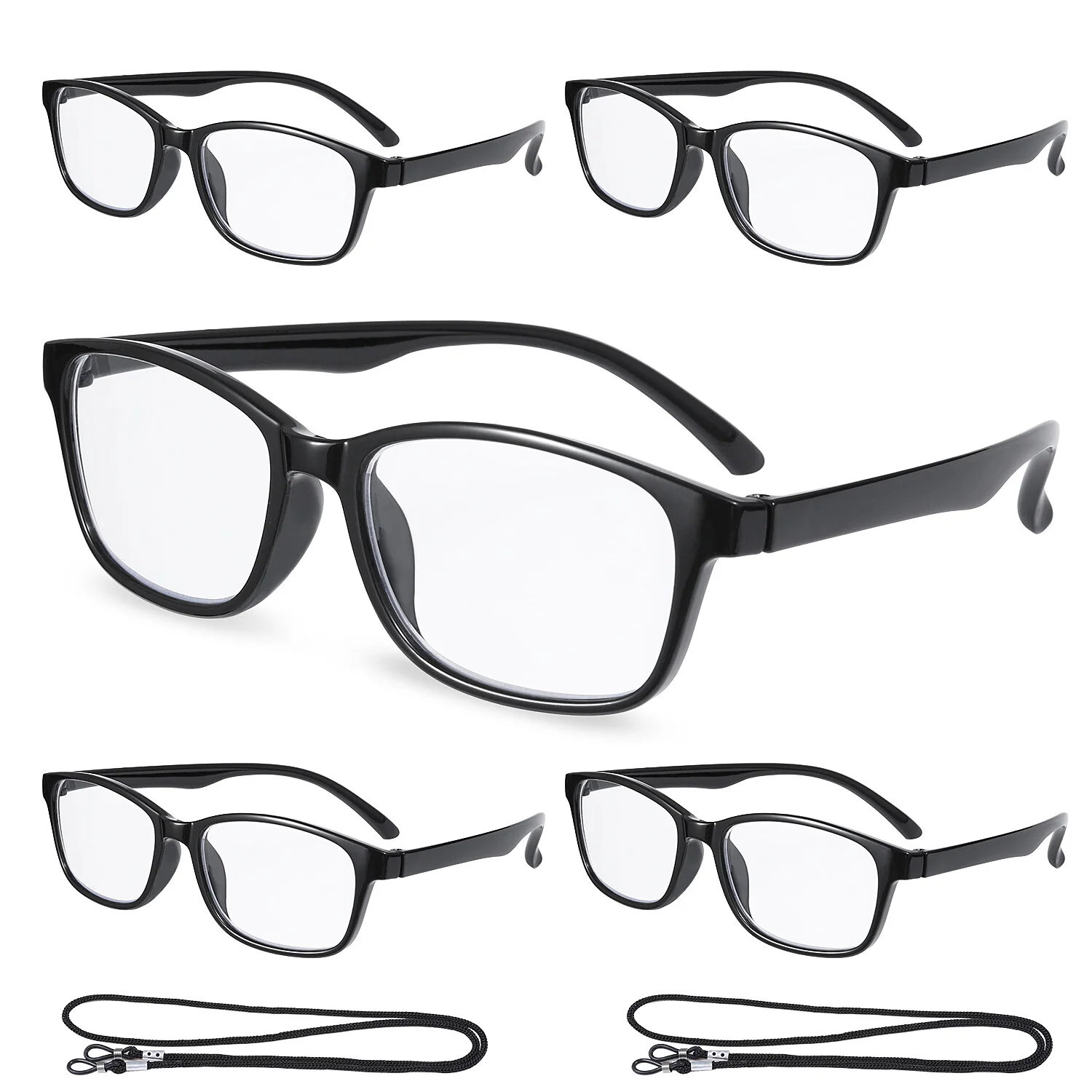 Reading Glasses +4.5 +5.0 +5.5 +6.0 Presbyopic Eyeglasses Magnifying Eyewear Magnetic Therapy For Men Women Black/Red